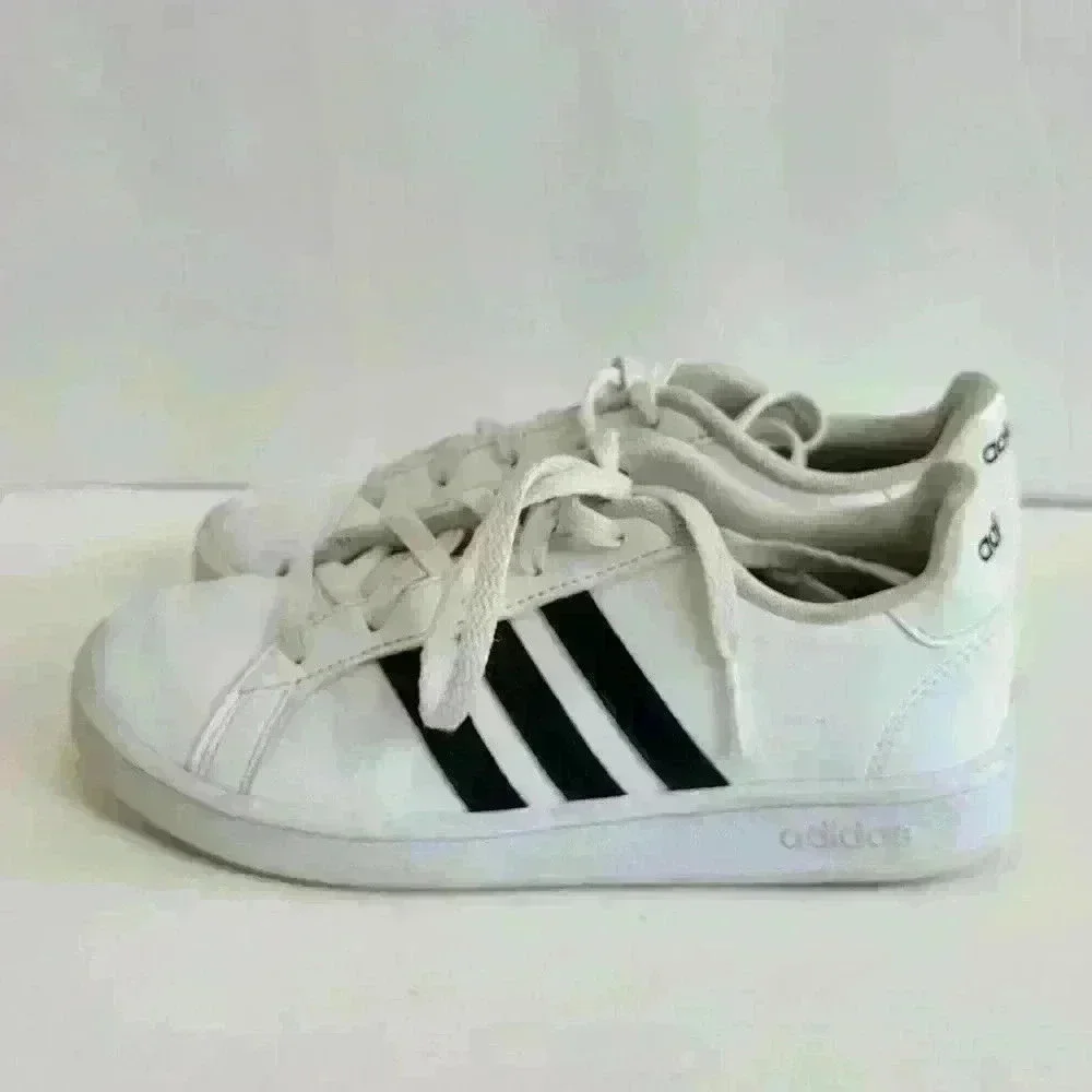 Adidas Kids’ Baseline K Sneakers Tennis Unisex Sz 1